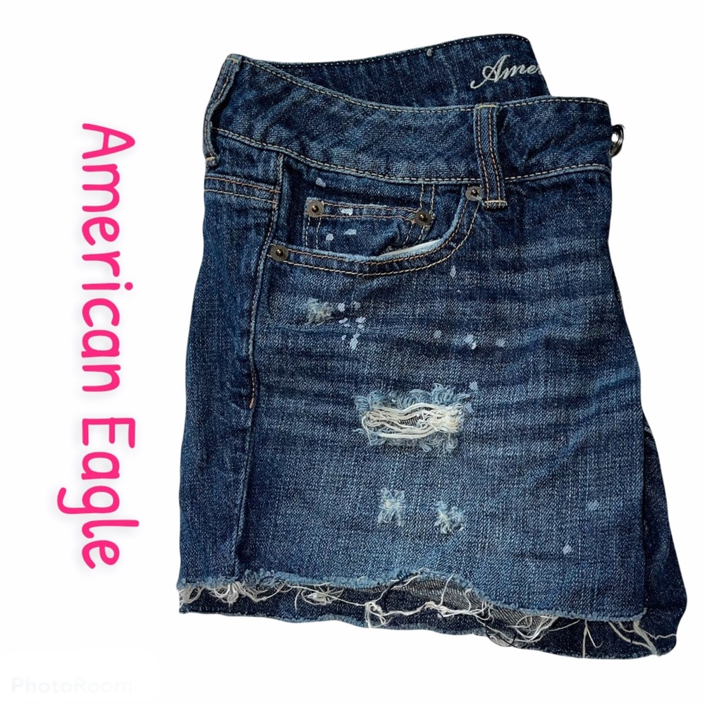 Distressed American Eagle Shorts